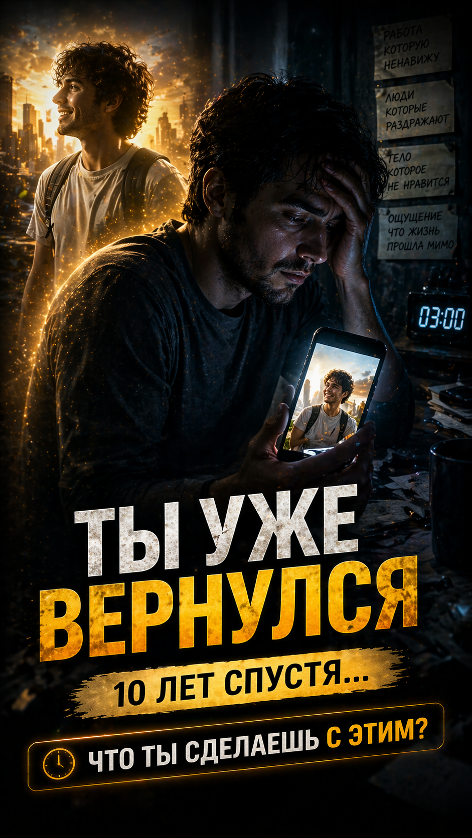 Закрой глаза. Представь что прошло 10 лет