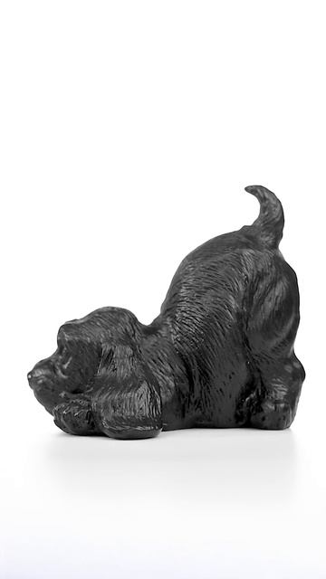 Статуэтка чугунная Спаниель. Артикул 200232. Https:феникс.art