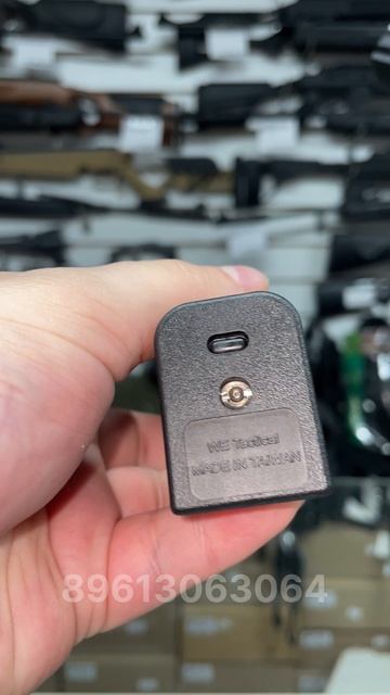 Страйкбольный пистолет WE Glock-17 Gen.3 Silver