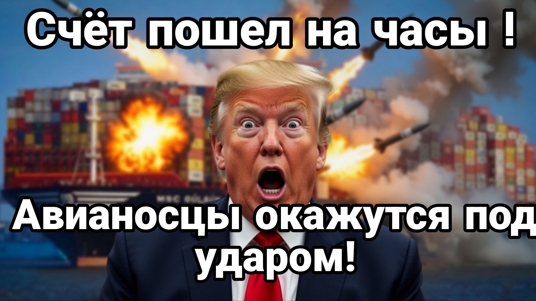 СЧЕТ ПОШЕЛ НА ЧАСЫ АВИАНОСЦЫ ОКАЖУТСЯ ПОД УДАРОМ