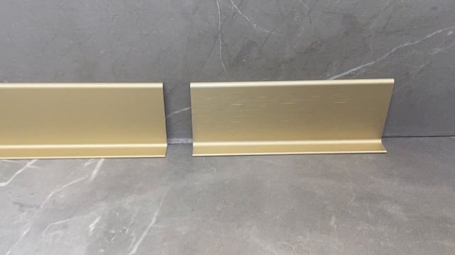 Сравнение цвета золото и золото БРАШ