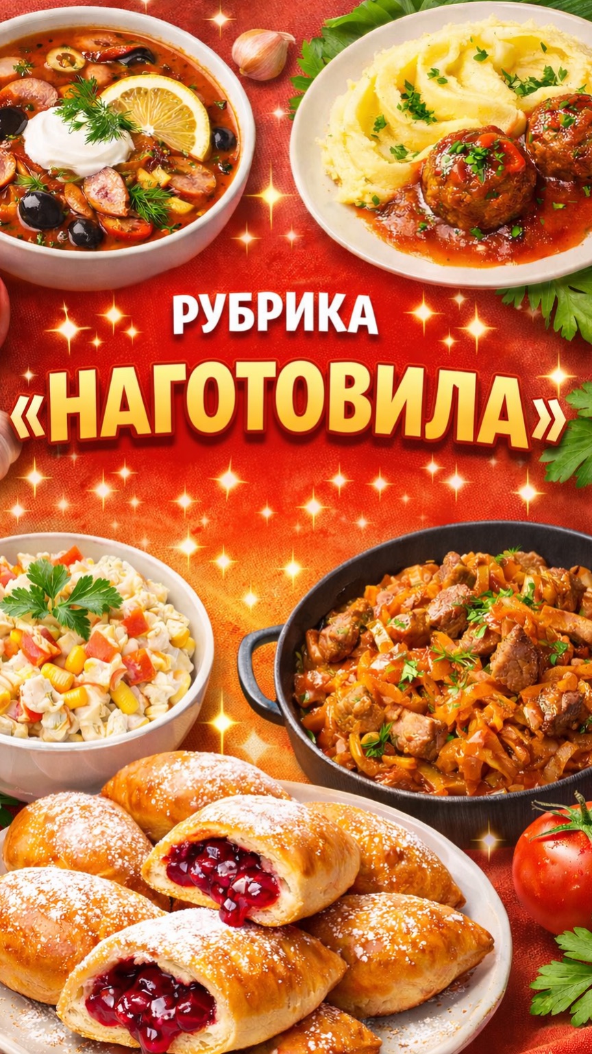 Рубрика наготовила