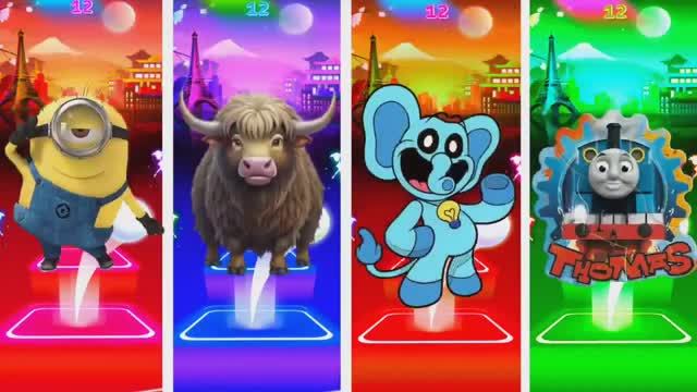 Миньоны против Хагги Вагги и Томаса! 🍌🚂 Эпичный баттл: Кто лучший? 🎶 Who Is Best