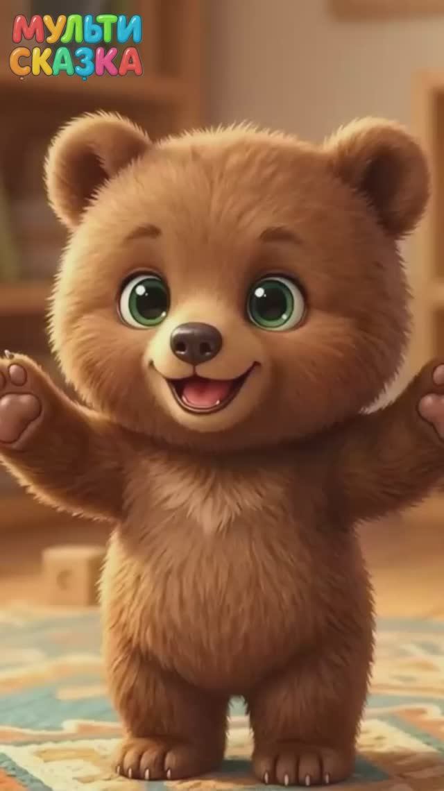 Медвежонок танцует