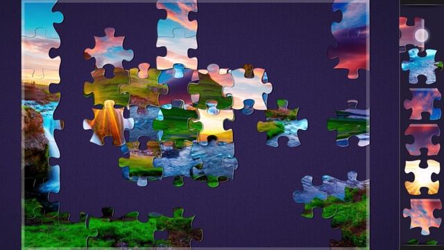 Собираем пазлы. Чарующая природа - Киркьюфедль Исландия