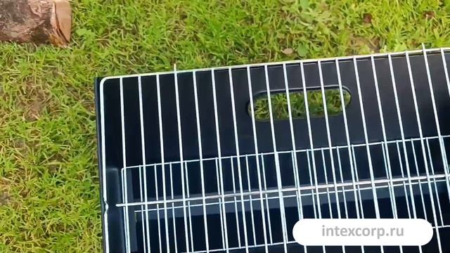 Складной мангал БАРБАКОА сталь 40х30х35 см C83000190.mp4