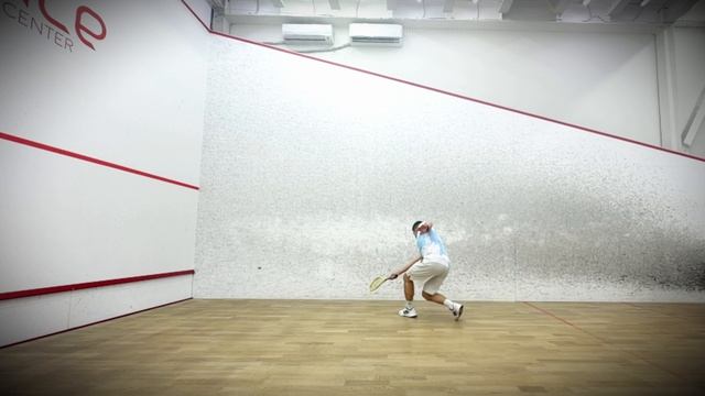 СКВОШ. Дроп в переднеи зоне справа 2