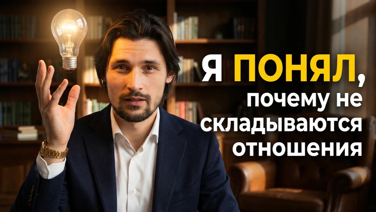 Я ПОНЯЛ почему НЕ СКЛАДЫВАЮТСЯ отношения и что нужно сделать
