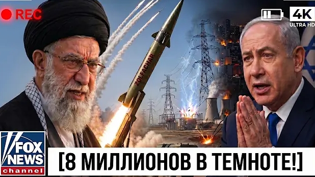 ИЗРАИЛЬ БЕЗ СВЕТА: Иран ЗАПУСКАЕТ 500 Зульфикаров и УНИЧТОЖАЕТ Всю Электросеть