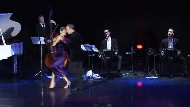 Flor De Lino Solo Tango Orquesta Michail Efimov  Irina  Samoylova