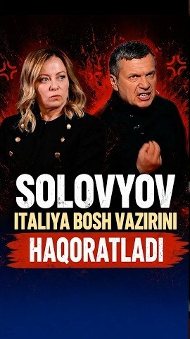  Rossiyalik Propagandachi Jurnalist Vladimir Solovyov Yana Diqqat Markazida