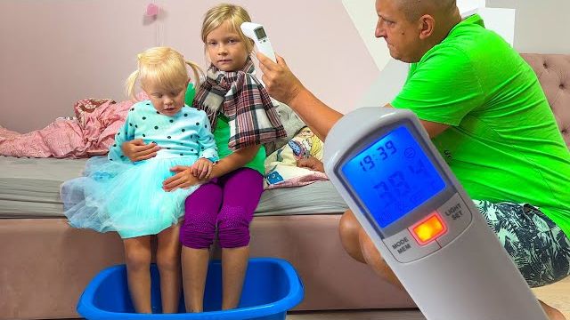 СОФУНЬЯ ШАЛУНЬЯ - СОФИЯ ЗАБОЛЕЛА. ПАПА ЛЕЧИТ.