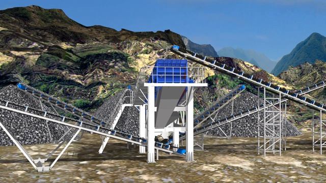 ДСК визуализация технологической линии