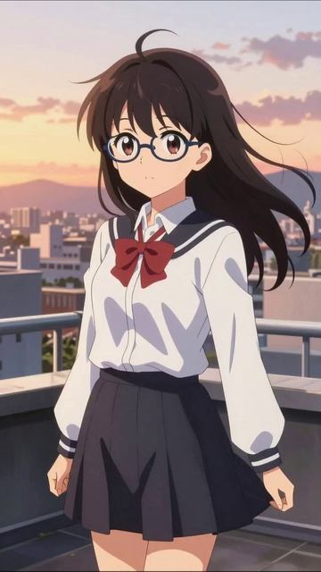 Очарование школьной жизни аниме школа героиня романтика