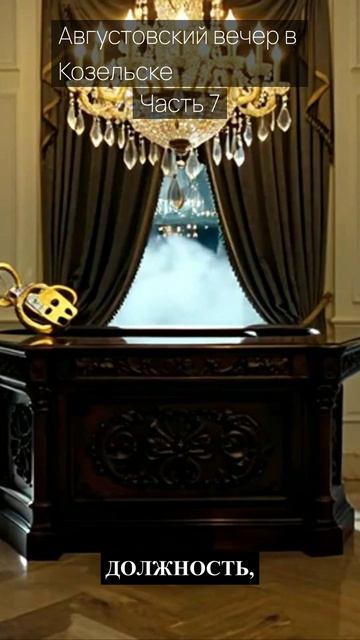 Августовский вечер в Козельске  Часть 7  Драма  Скандалы и интриги  Истории из жизни