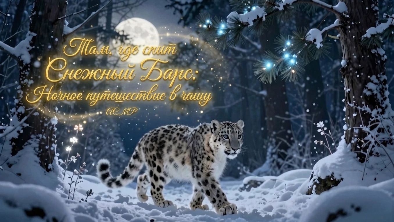 Там где спит Снежный Барс: Ночное путешествие в чащу АСМР