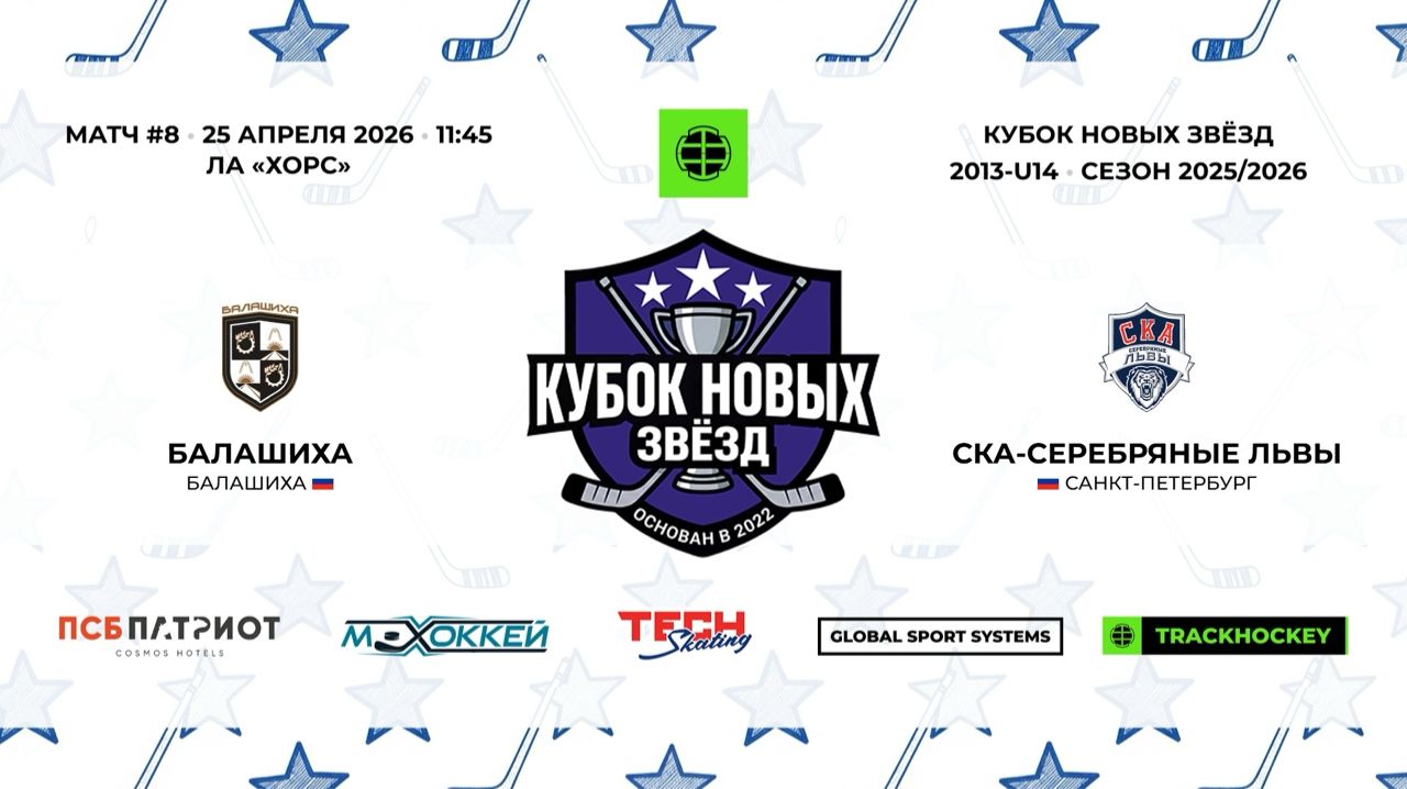 Балашиха 13 - СКА Серебряные Львы 13  25.04.2026