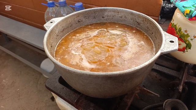 Голубцы и нухатшурва на минихашаре.Влог296