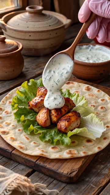 Лавашик с курочкой