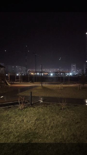 Вечерний дождь.