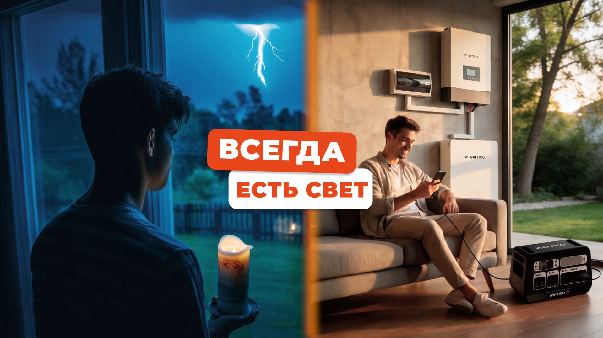 Как не остаться без электричества  решения от WATTICO!