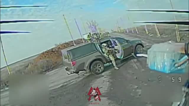 На кадрах боевая работа расчётов FPV  80 ОРБ Спарта