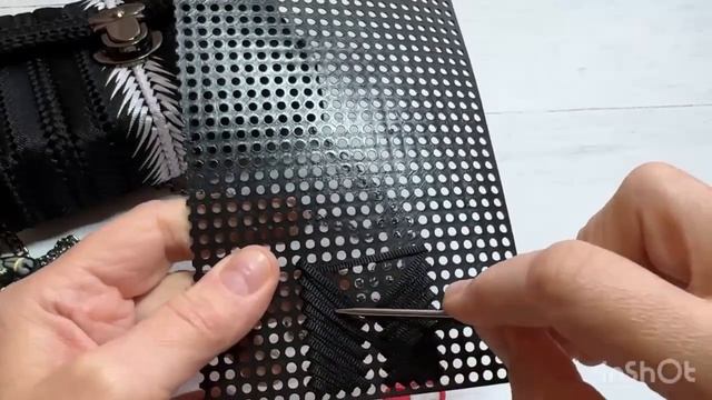 Мастер класс нового узора вышитого на канве ленточным шнуром.Ваша копилка пополняется новыми идеями.