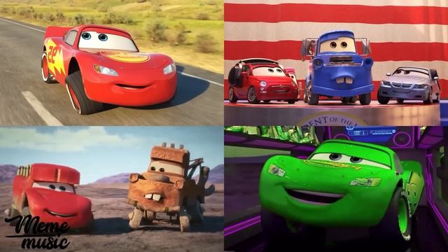 MEGAMIX Машинки-игрушки Фильмы Лучшее из мультфильмов Disney Тачки Pixar Молни