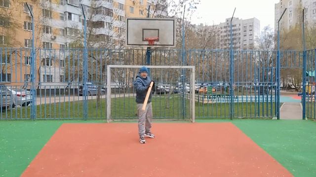 Упражнения с бревном из бука длина 200 см вес 2.5 кг диаметр 5 см