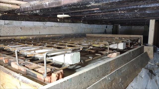 Модернизация фундамента под каминопечь.