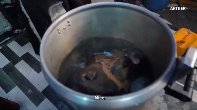 Огромный пир из говяжьих голов! День с семьей кочевников-скотоводов в Монголии!