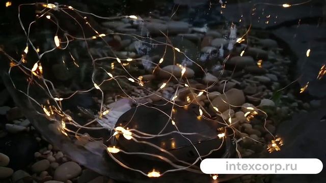 Садовый светильник Solar PALLA MAGICA на солнечной батарее прозрачный 38х30 см   898113