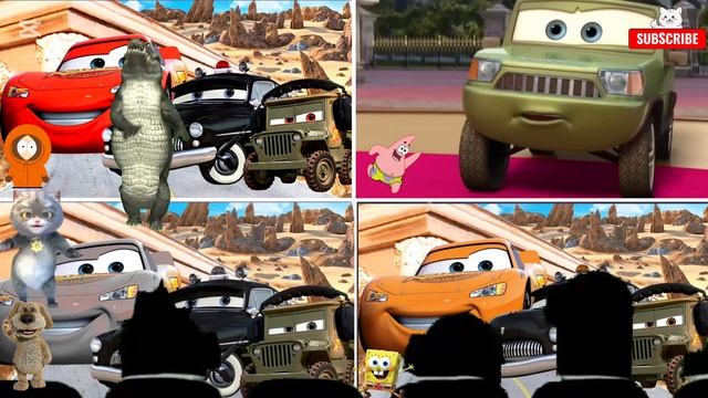 МОЛНИЯ МАККУИН и Пожиратель машин: Крутой БАТТЛ под музыку Коффин Дэнс! 