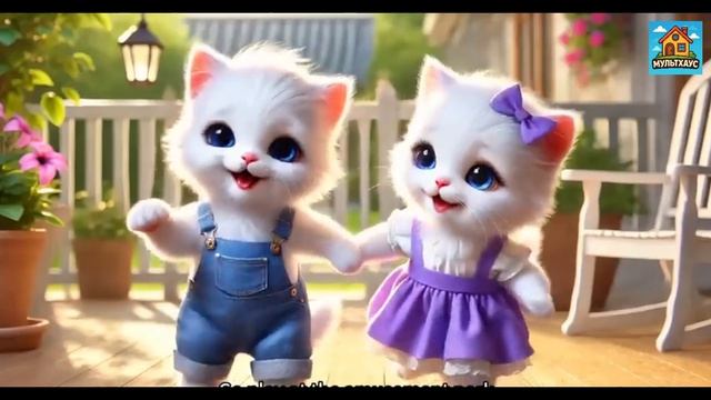 Котёнок столкнулся с мутировавшим монстром школьного автобуса по дороге в школу