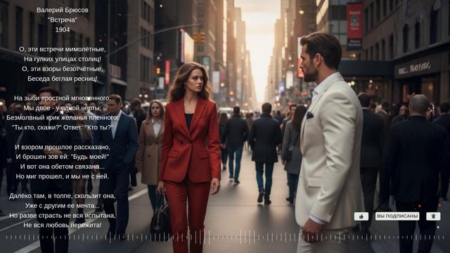 Валерий Брюсов  Встреча 1904