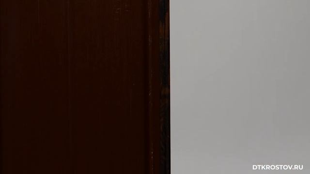 Металлический штакетник для забора Морёный дуб