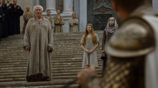 Джеиме препятствует позорному шествию Маргери Тирелл - Игра Престолов 6x06 HD