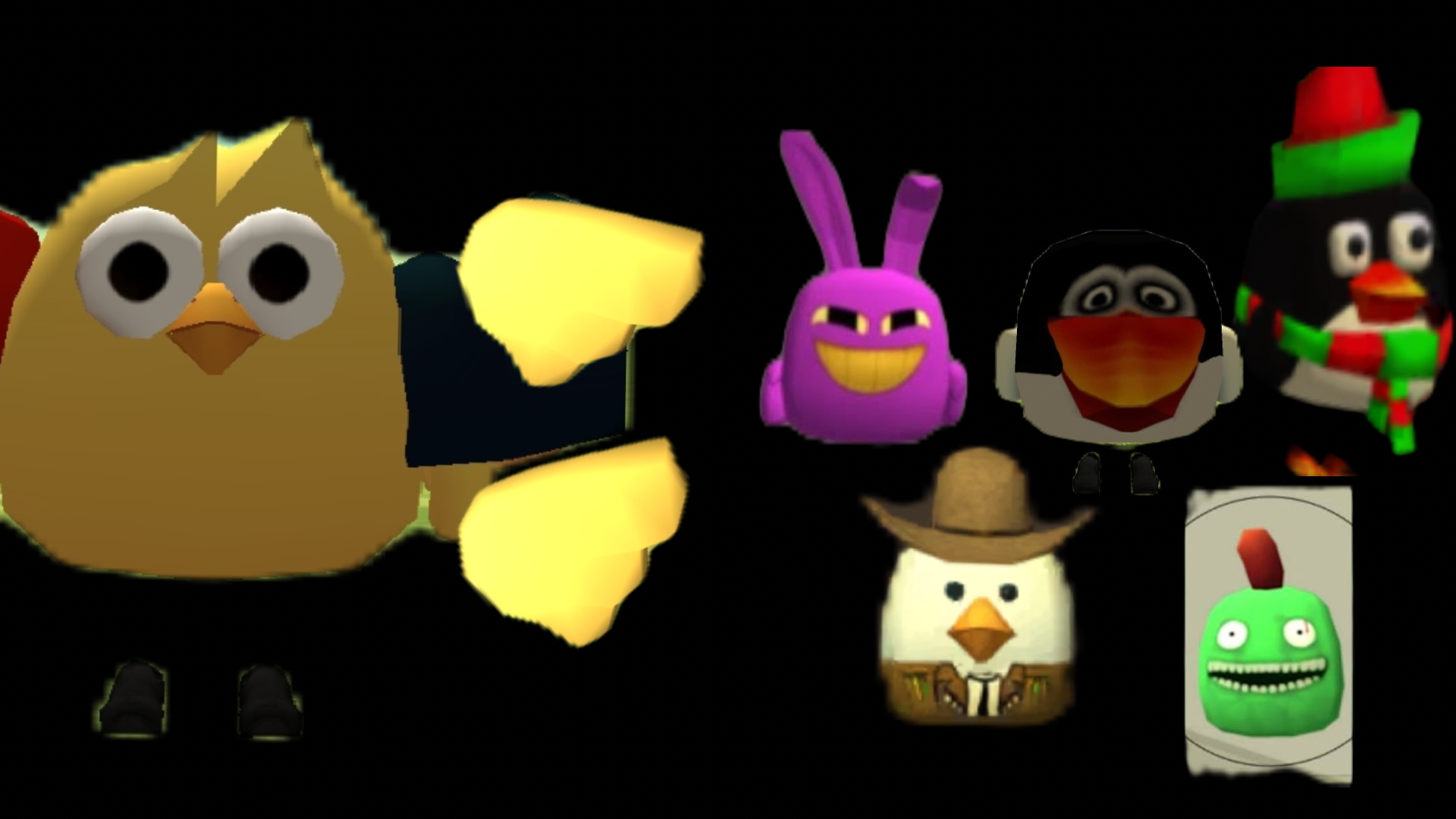 все новые скины из обновы 5.6.01 в чикен ган почти