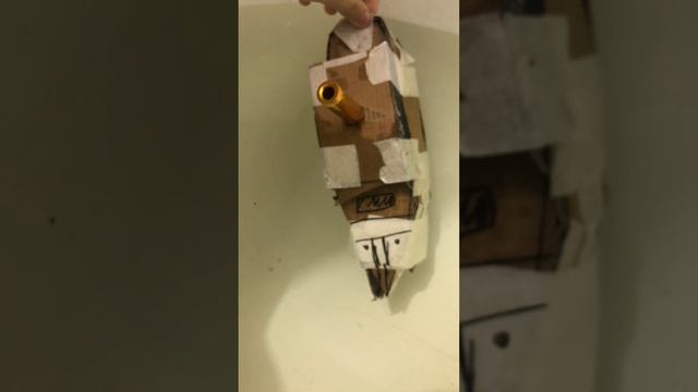 Потоп корабля из катрона