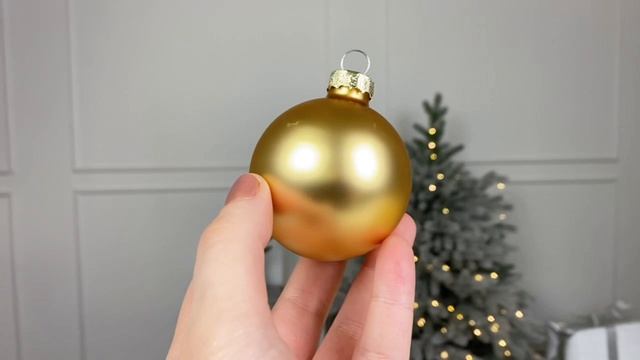 Коллекция стеклянных шаров Брызги Шампанского матовые эмалевые и глянцевые 60 мм 20 шт. 2000173