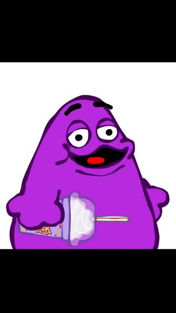Grimace Shake Creepypasta Animation