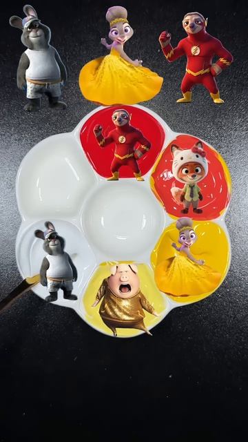 Zootopia 2 Color Mixing ShortscolorscolormixingZootopiajudyfyp Satisfying Nick Coloring