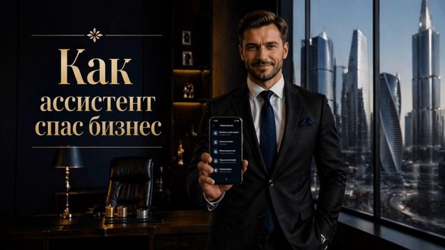  Как ассистент спас бизнес и увеличил доход на 40!