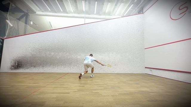 СКВОШ. Боаст в переднеи зоне слева 2