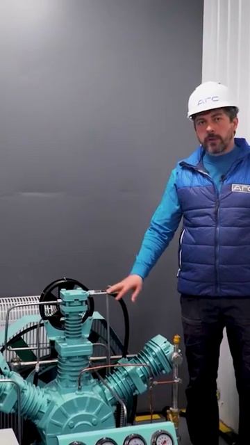 Блочно-модульная азотная станция АВС-500БМ. Давление до 150Бар