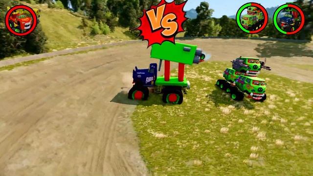 ЗОМБИ-АРВИ с тремя телами ЗОМБИ-БУЛДОЗЕР ШТОРМА ЗОМБИ-ЭКСКАВАТОР ДОК Хадсон Beam