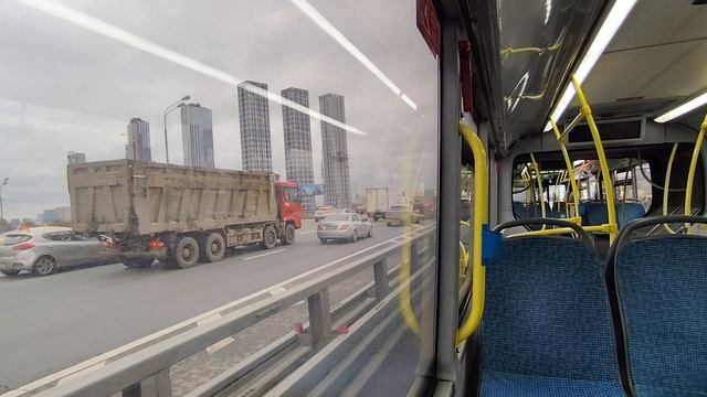 поездка на автобусе ЛиАЗ 6213 борт 191804 по маршруту 631