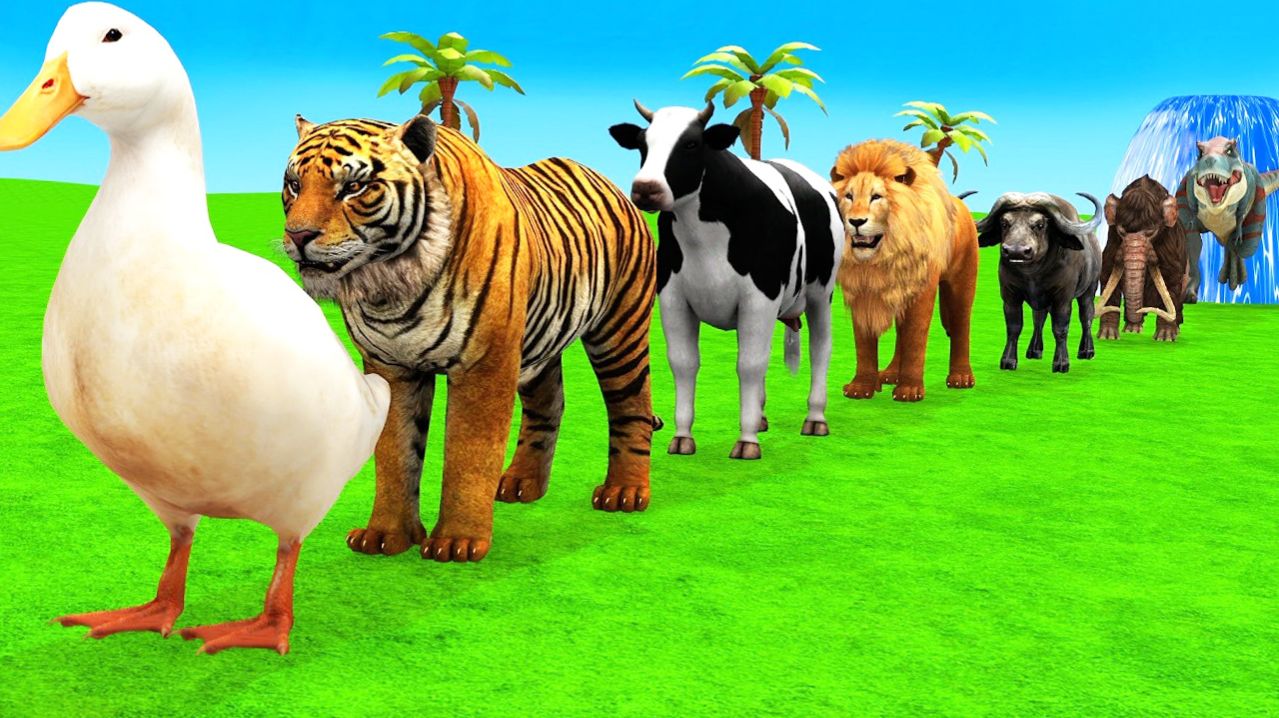 Мультики про диких животных. Животные и браинроты на испытаниях. Смотреть онлайн Мультики для детей.