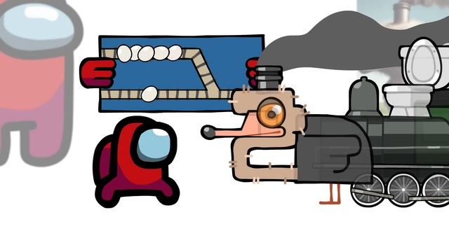 Mini Crewmate Kills Italian Brainrot Characters - Part 17   Among Us