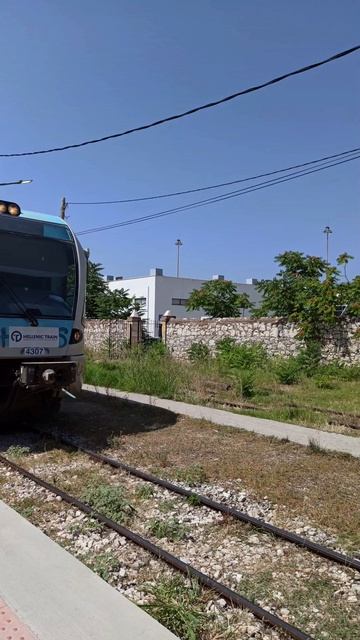 Греция. Патры. Тамошние электрички.